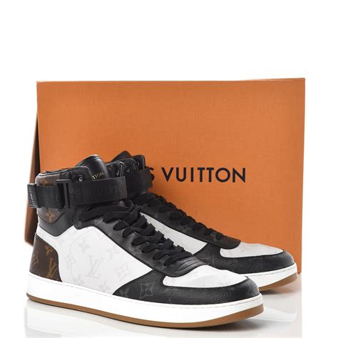 mens louis vuitton high top shiny|Louis Trainers .